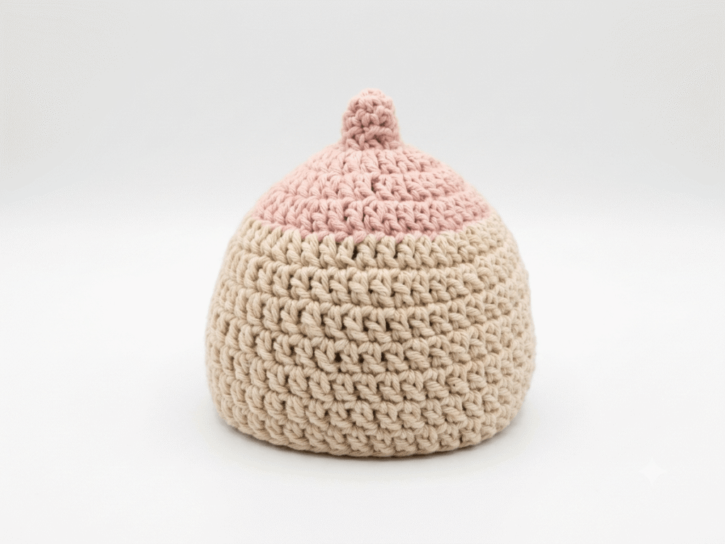 0-3 Month crochet beanie
